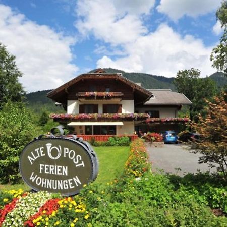 Ferienhof Alte Post, Apartments Weissbriach Exteriör bild