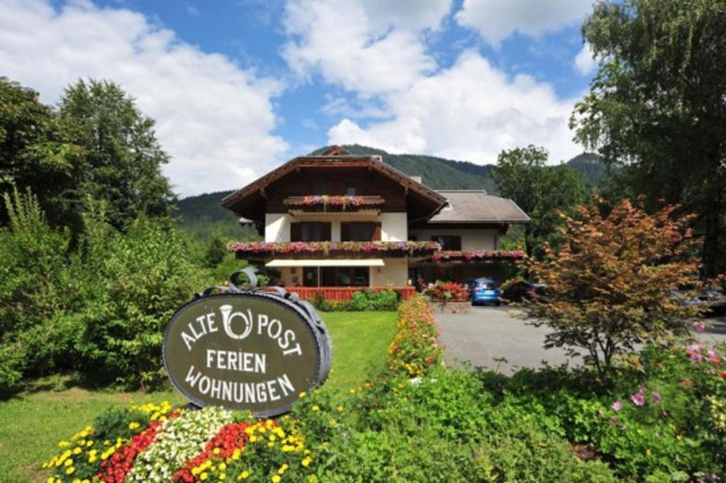 Ferienhof Alte Post, Apartments Weissbriach Exteriör bild